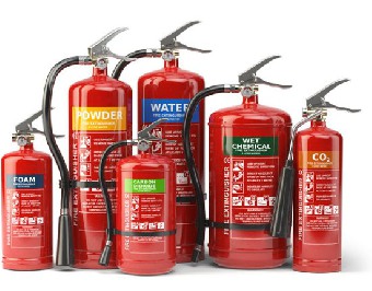 Sale of industrial fire extinguishers