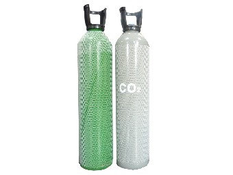 Metal technical gas cylinders 20 liters.